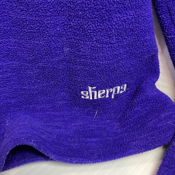 SHERPA adventure gear fleece funnel neck long sleeve layer - Picture 3 of 5